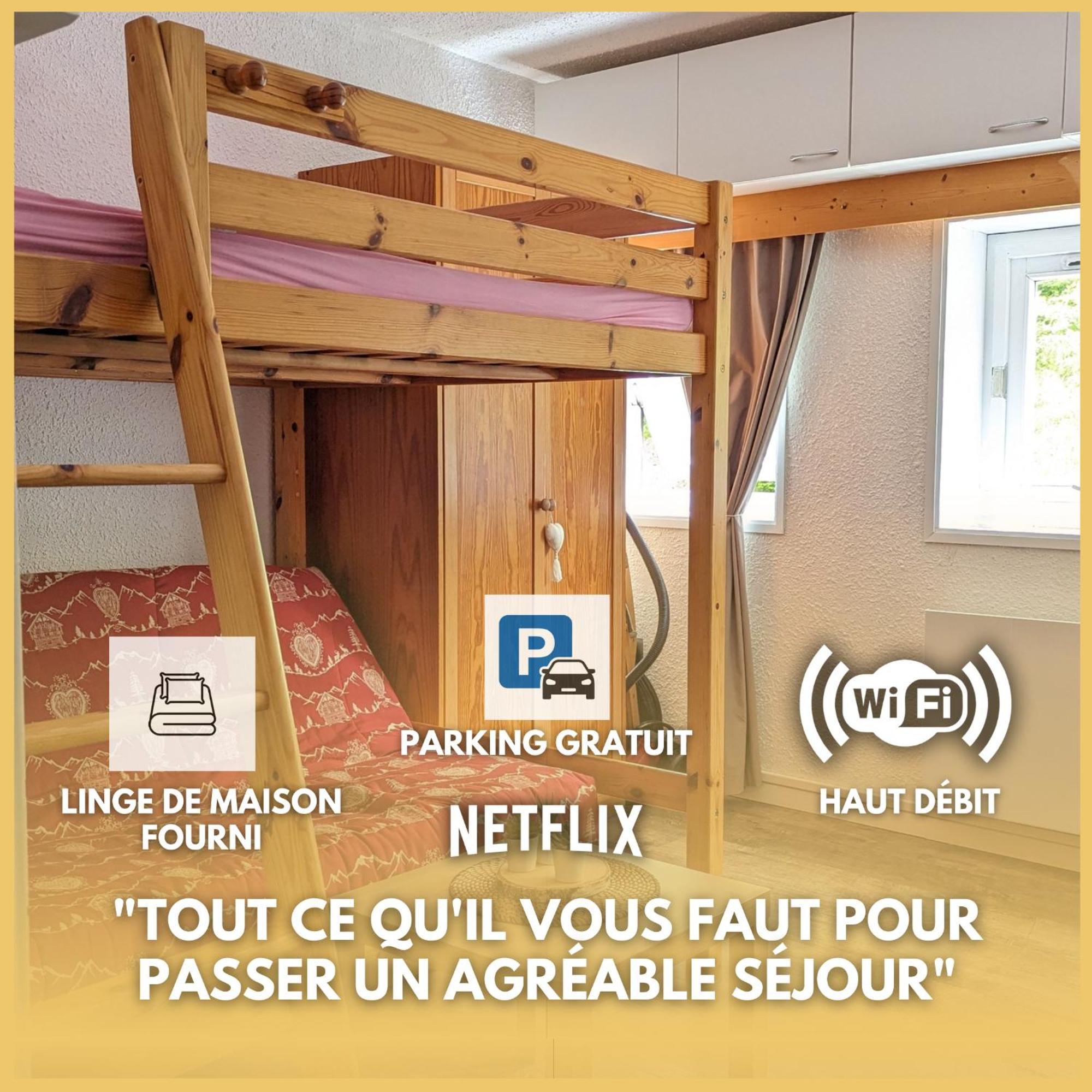 Studio Avec Linge De Maison Fourni Et Tout Equipe Aux Pieds Des Pistes Villard-de-Lans Exterior foto